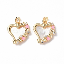 Подвески из раковины KK-P223-01G