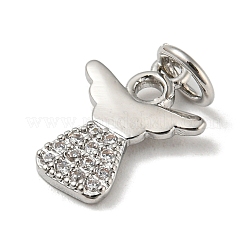 Стойки обшивки латунь микро проложить Циркон подвеску&nbsp;KK-A200-12P