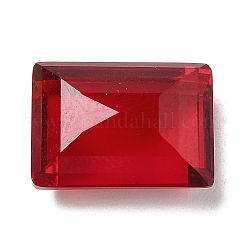 Заостренные заднее стекло горный хрусталь кабошоны GLAA-B012-35