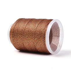 Cordón de poliéster brillante de 200 m y 6 cabos con hilo metálico&nbsp;OCOR-T019-01A-01