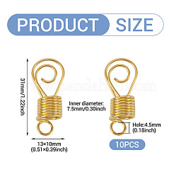10 Stück Dreadlock-Perlen aus Legierung.&nbsp;FIND-TA0008-53B