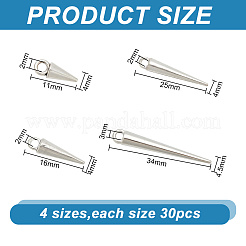 Подвески из сплава 120шт 4 стиля FIND-AR0003-99