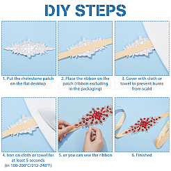 Аппликации из цветов из страз&nbsp;DIY-WH0504-99C