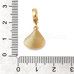 Подвески-шармы с морскими животными из нержавеющей стали 304 с кристаллами и стразами в европейском стиле STAS-D153-02B-G