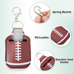 7 шт. 7 стиля подвесные украшения из сплава искусственной кожи AJEW-TA0002-52