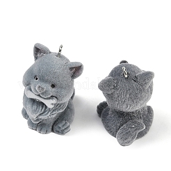 Кулоны из флокированной смолы&nbsp;FIND-A052-07D