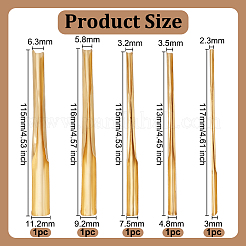 1 набор латунных дыроколов для керамических цветочных горшков AJEW-OC0005-41