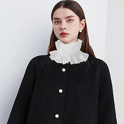 Съемные хлопковые накладные воротники AJEW-WH0460-150A