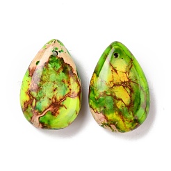 Кулоны из натуральной императорской яшмы&nbsp;G-P460-03