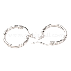 925 серьги-кольца из стерлингового серебра с родиевым покрытием&nbsp;JE835A-02