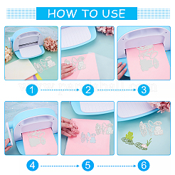 Globeland 2 шт. 2 стиля трафареты для трафаретов из углеродистой стали DIY-DM0003-51