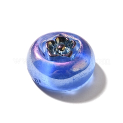 Гальваническое покрытие УФ-лампой непрозрачные фруктовые смоляные кабошоны&nbsp;CRES-U004-03C