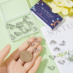 Латунные клипсы серьги&nbsp;FIND-SC0013-11P