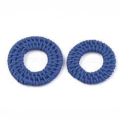 Anelli di maglia intrecciati a mano canna / rattan&nbsp;X-WOVE-T006-154F