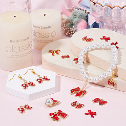 48шт 8 стиля подвески из сплава с эмалью&nbsp;ENAM-SC0005-89