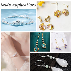 200 шт. 20 шт. латунных штифтов с ушком KK-BC0009-21