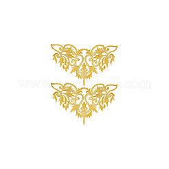 Fil métallique en polyester de style ethnique&nbsp;PATC-WH0005-67A