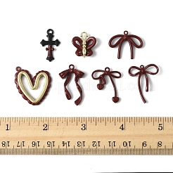 14 шт. 7 стиля подвески из сплава с эмалью&nbsp;FIND-FS0004-27