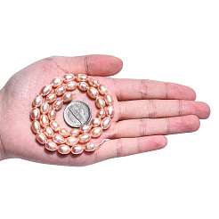 Нити из натурального культивированного пресноводного жемчуга PEAR-N012-07L