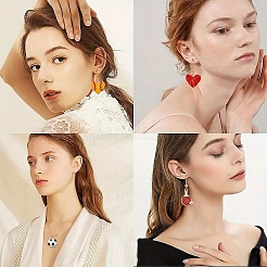 40шт 10 стиля подвески из сплава с эмалью&nbsp;ENAM-YW0005-46