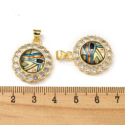 Настоящие кулоны из латуни KK-L209-008G-04