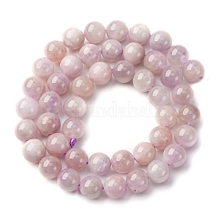 Природные кунцит бисер нитей G-H313-01E-8mm