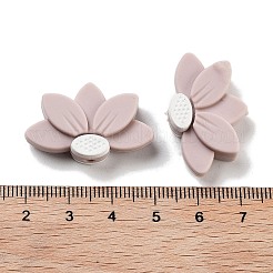 Лотос пищевые экологически чистые силиконовые бусины&nbsp;LS-SIL-WH0013-50N