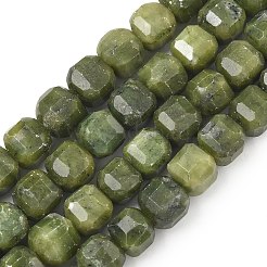 Натуральные китайские бусины из южного нефрита&nbsp;G-C267-A17