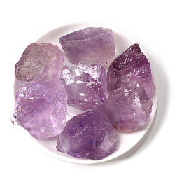 Natural Rough Raw Amethyst Display Decorations, Reiki Stones for Fountain Rocks, Wire Wrapping, Witchcraft, Home Decorations, Random Size and Shape, 10~20mm, 100g/bag
