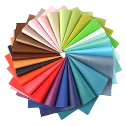 Tissu en similicuir pu couleurs unies, pour l'artisanat de bricolage, rectangle, gris ardoise foncé, 33x20x0.07 cm