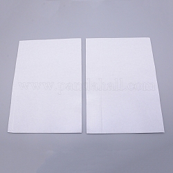Esponja eva juegos de papel de espuma de hoja, con dorso adhesivo doble, antideslizante, Rectángulo, negro, 30x21x0.1 cm