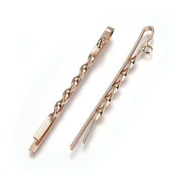 Iron Hair Bobby Pin Findings X-IFIN-F159-01LG