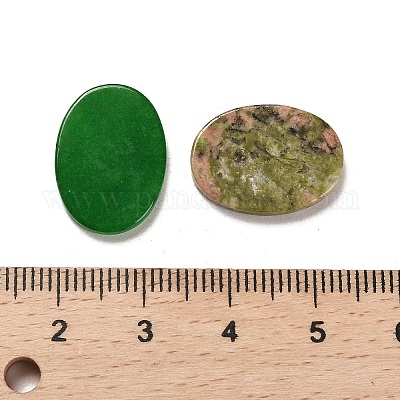 Кабошоны из натурального и синтетического смешанного драгоценного камня G-M424-12-1
