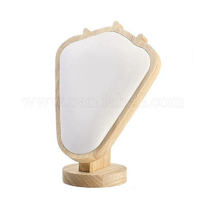 Подставки для ожерелий из искусственной кожи в форме бюста NDIS-C005-02B-1