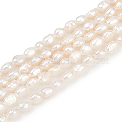 Нити из натурального культивированного пресноводного жемчуга PEAR-P064-20D-01A-1