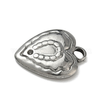 Подвеска из нержавеющей стали 304 со стразами STAS-P422-16P-1