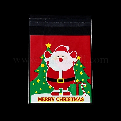 Wholesale Christmas Theme Plastic Bakeware Bag 