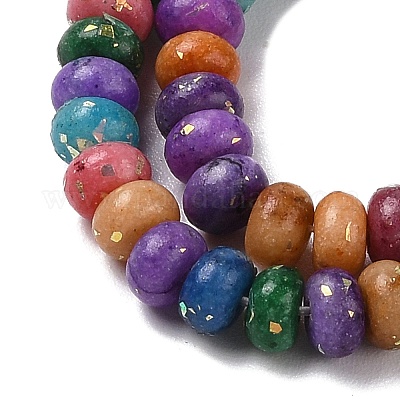 Натуральные бусины из доломита G-Q017-F06-01-1-1