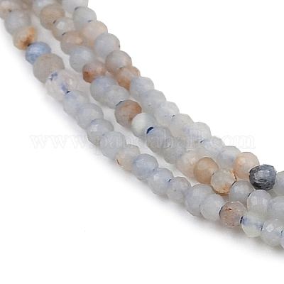 Натуральные ангельские бусины&nbsp;LS-G-RM2025-A31-2mm-1