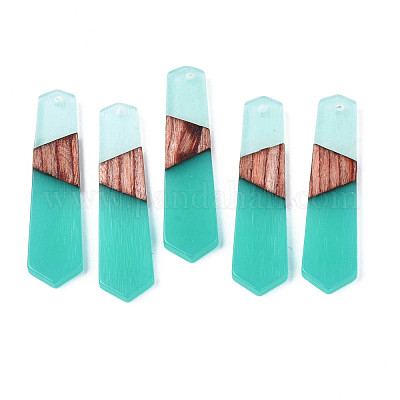 Подвески из смолы и ореха RESI-N025-020-A01-1