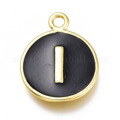 Латунь эмаль подвески&nbsp;KK-H103-02I-G-1