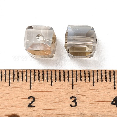 Perles en verre electroplate&nbsp;EGLA-E006-1G-1
