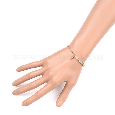 Шарм браслеты X-BJEW-JB05336-02-1