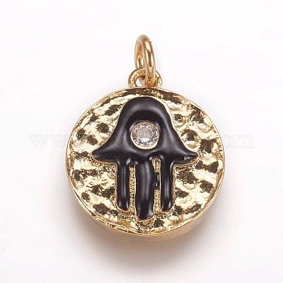 Забитые латунные подвески KK-K207-03-1