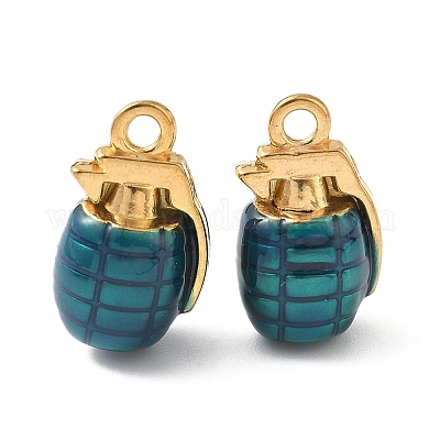 Подвески из нержавеющей стали 304 с эмалью STAS-I346-14G-02-1