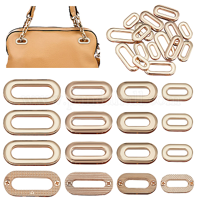 16 шт. 4 шт. ввинчивающиеся люверсы из цинкового сплава с фурнитурой&nbsp;FIND-WR0008-55-1