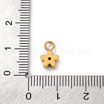 Подвески из нержавеющей стали 304 со стразами STAS-M110-26G-1