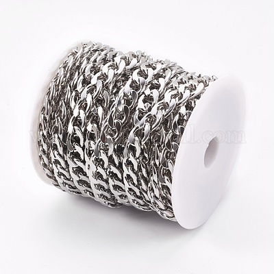 Устойчивые к потускнению кубинские звенья из нержавеющей стали 304 CHS-E013-17B-1