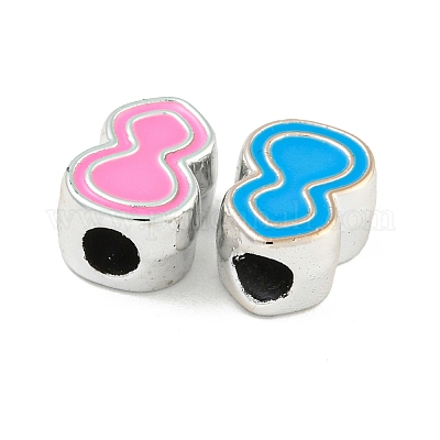 Ccb пластиковые европейские бусины CCB-A002-03-1