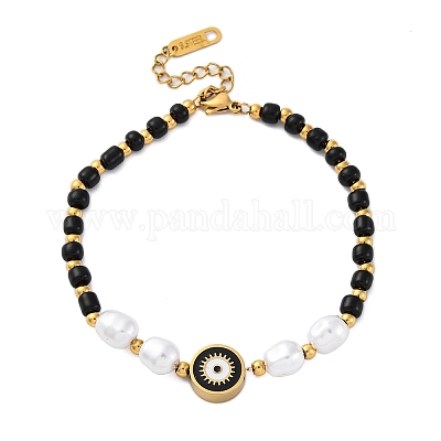 Браслеты из нержавеющей стали 304 для женщин BJEW-Z099-01G-1